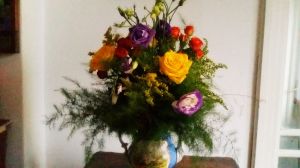 Special bouquet with roses, and other flowers from Alex