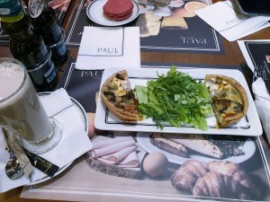 Julia Kalman, at Paul's, after the event. Photo by Luna Popescu