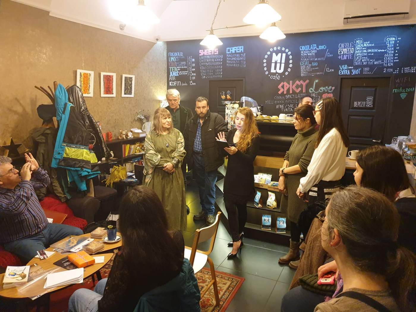 Group Picture at the Art Opening