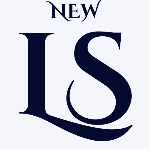 New Literary Society logo featuring elegant typography.